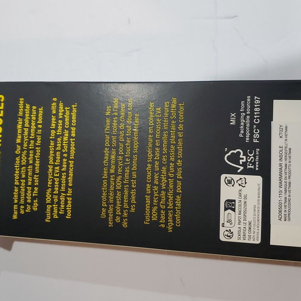 Dr. Martens WarmWair black faux fur Insoles‎ size 12 men brand new - Picture 5 of 7